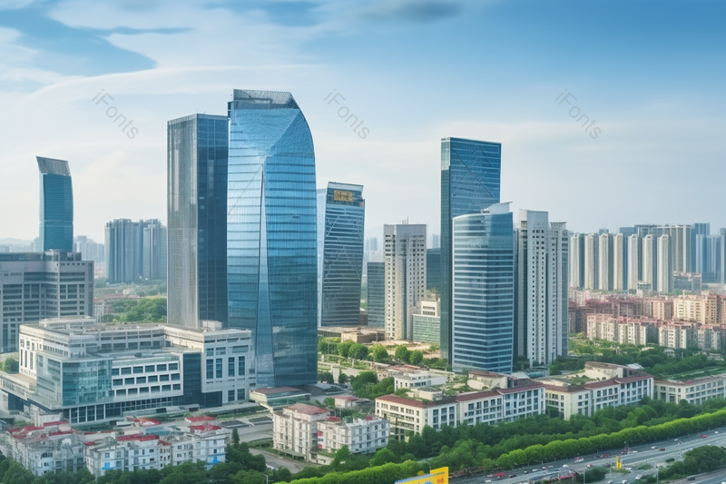 城市城镇建筑物远景实拍摄影图,高清,摄影图,摄影图片,图片大全,摄影图免费下载